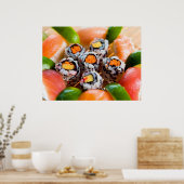 Poster Nigiri et Maki (Cuisine)