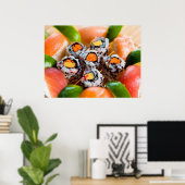 Poster Nigiri et Maki (Bureau à domicile)