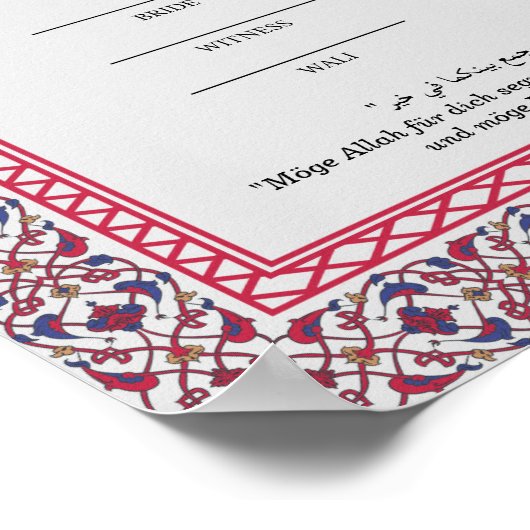 Poster nikah zertifikat (Coin)