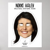 Poster Nikki Haley Masque Costume (Devant)