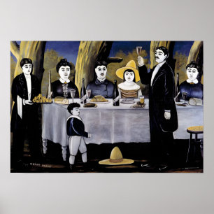 Poster Niko Pirosmani, peintre géorgien