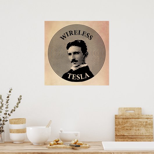 Poster Nikola Tesla (Cuisine)
