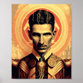 Poster Nikola Tesla (Devant)