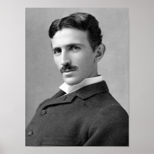 Poster Nikola Tesla (Devant)