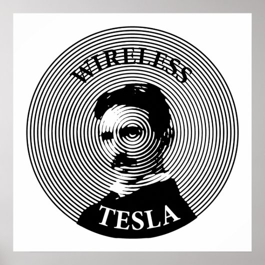 Poster Nikola Tesla (Devant)