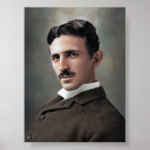 Poster Nikola Tesla (Devant)