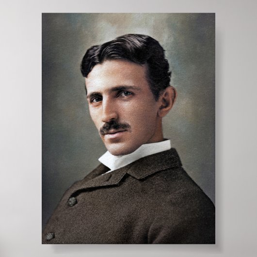 Poster Nikola Tesla (Devant)