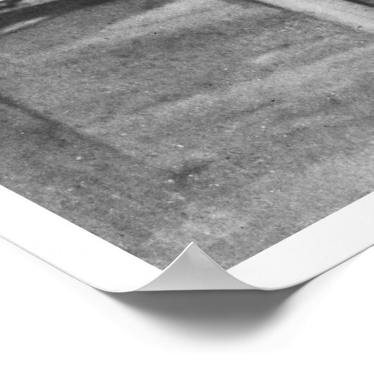 Poster Nikola Tesla, 1899. Haute résolution (Coin)