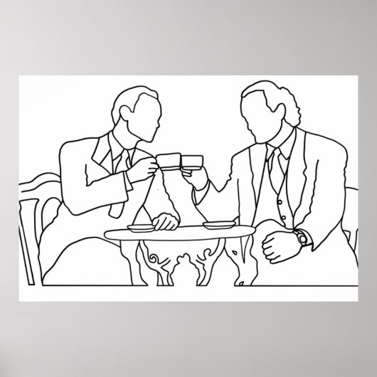 Poster niles et frasier (Devant)