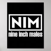 Poster Nim Nine Inch Males Funny Mens  (Devant)