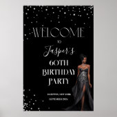 Poster N'IMPORTE QUEL ÉVÉNEMENT - African American Glamor (Devant)