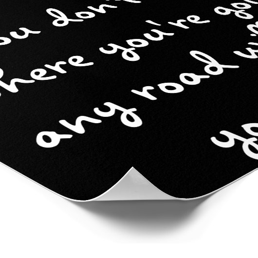 Poster N'importe quelle route (Coin)