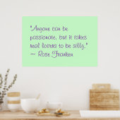 Poster N'Importe Qui Peut Être Passionné (Cuisine)