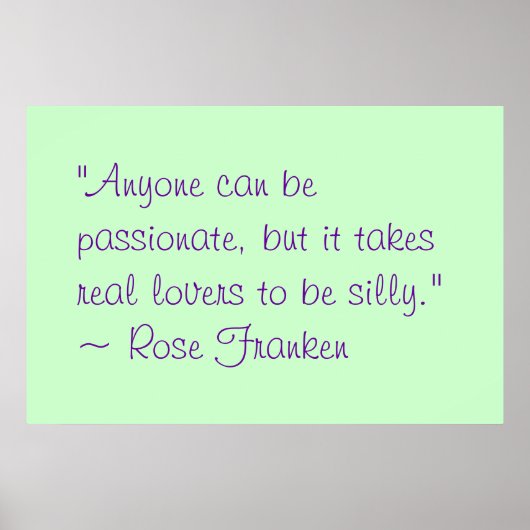 Poster N'Importe Qui Peut Être Passionné (Devant)