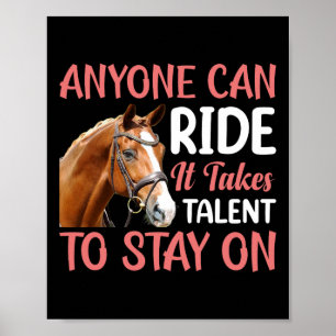 Poster N'Importe Qui Peut Faire Le Tour Il Prend Du Talen