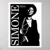 Poster Nina Simone Art (Devant)
