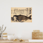 Poster Ningyo-no-zu-Bunka (sirène), (Cuisine)