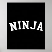 Poster Ninja (Devant)