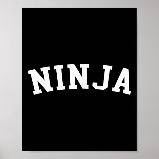 Poster Ninja (Devant)