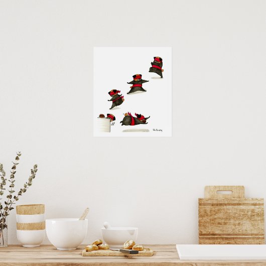 Poster Ninja Carlin Snack Attaque ! (Cuisine)