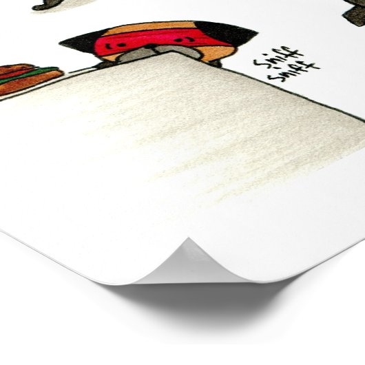 Poster Ninja Carlin Snack Attaque ! (Coin)