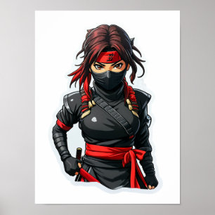 Poster Ninja Girl