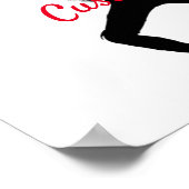 Poster Ninja Swordswoman Silhouette Thunder_Cove (Coin)