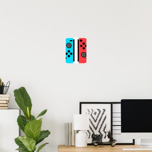 POSTER NINTENDO SWITCH TEL (Bureau à domicile)