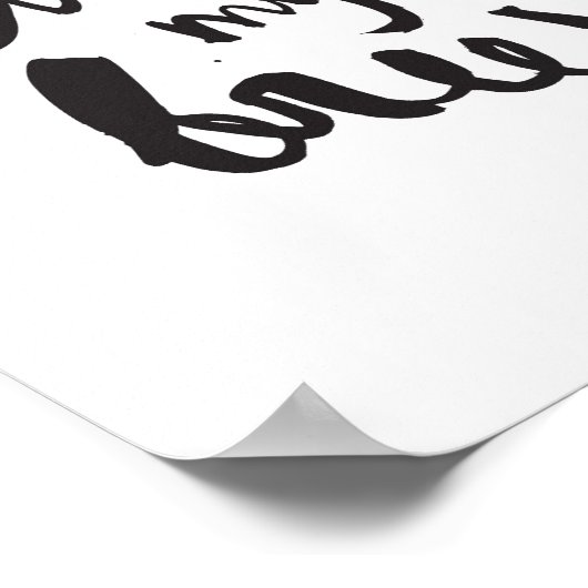 Poster N'intimidez pas ma race (Coin)