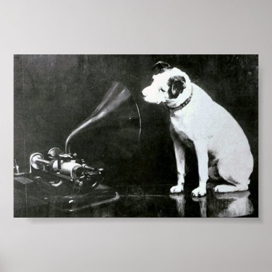 Poster Nipper original (Devant)