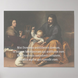 Poster Nisi Dominus Imprimer