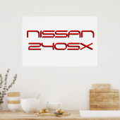 Poster Nissan 240SX (Cuisine)