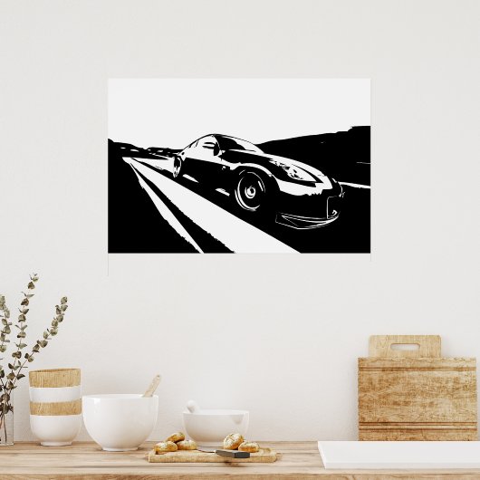 Poster Nissan 350z (Cuisine)