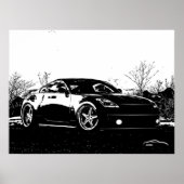 Poster Nissan 350Z (Devant)
