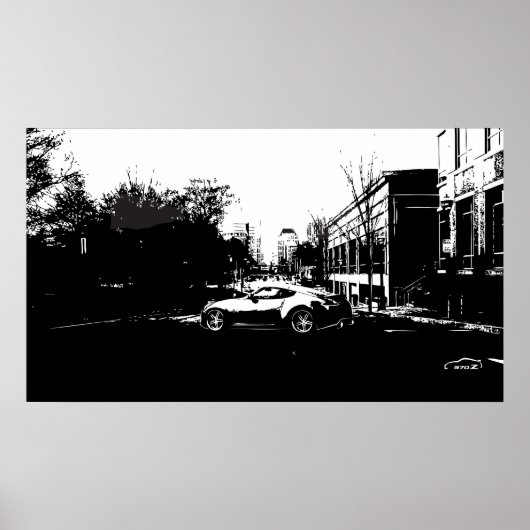 Poster Nissan 370Z (Devant)