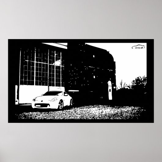 Poster Nissan 370Z (Devant)
