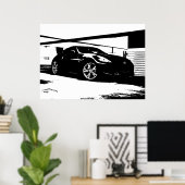 Poster Nissan 370Z Roof Top (Bureau à domicile)