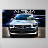 Poster Nissan Altima 2009 (Devant)