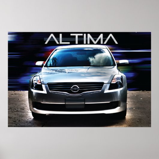 Poster Nissan Altima 2009 (Devant)