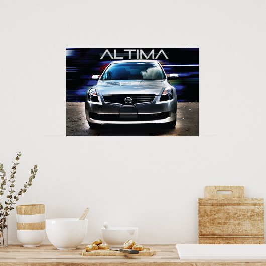 Poster Nissan Altima 2009 (Cuisine)