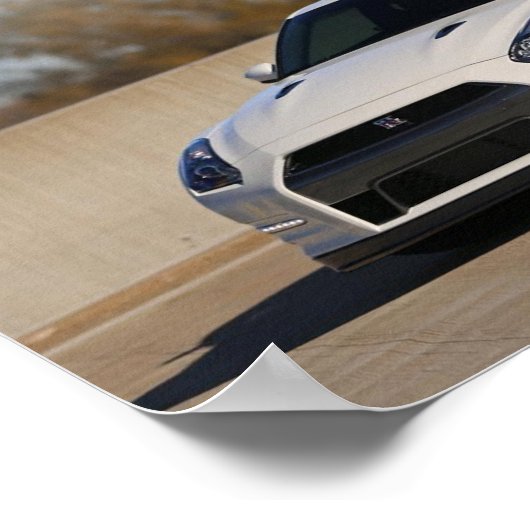 POSTER NISSAN GT-R (Coin)