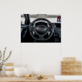 Poster Nissan GT-R Carbon Fibre Cockpit et HID (Cuisine)