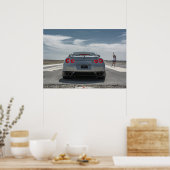 Poster Nissan GT-R prêt à la course (Cuisine)