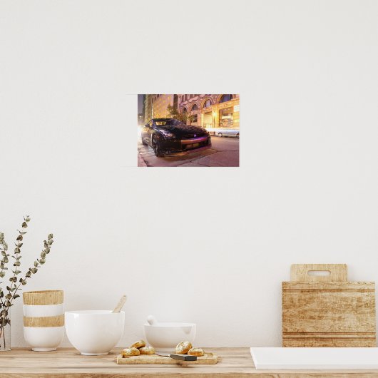 Poster Nissan GTR (Cuisine)
