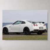 Poster Nissan gtr (Devant)
