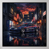 Poster Nissan Silvia S15 JTCC (Devant)