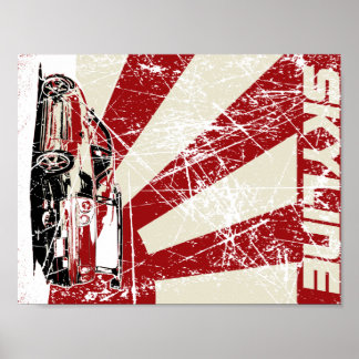 Poster Nissan Skyline