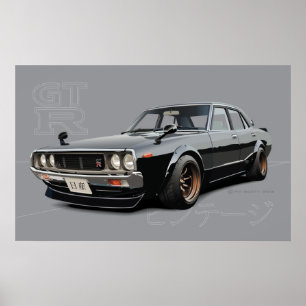 Poster Nissan Skyline 2000GT-R
