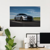 Poster Nissan Skyline R35 GT-R (Bureau à domicile)