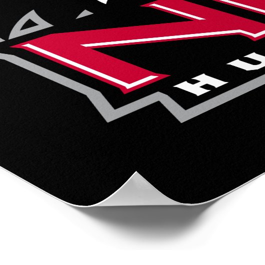 Poster NIU Huskies (Coin)